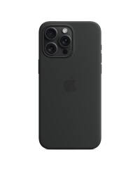 Etui do iPhone 15 Pro Max Apple Silicone Case z MagSafe - czarne - zdjęcie 2