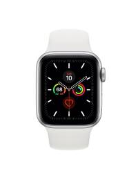 Apple Watch S5 40mm GPS + Cellular Srebrny z paskiem w kolorze białym - zdjęcie 3