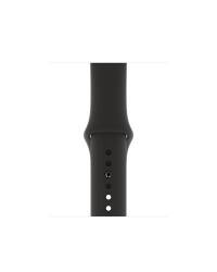 Apple Watch S5 44mm Gwiezdna szarość z paskiem w kolorze czarnym - zdjęcie 2