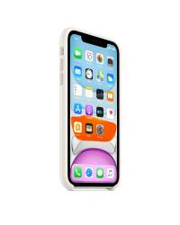 Etui do iPhone 11 Apple Silicone Case - Białe - zdjęcie 2