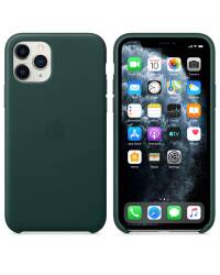Etui do iPhone 11 Pro Max Apple Leather Case - leśna zieleń - zdjęcie 3