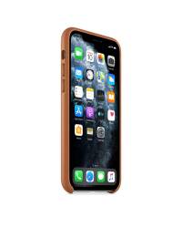 Etui do iPhone 11 Pro Apple Leather Case - brązowe - zdjęcie 2