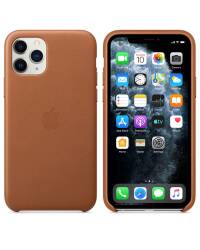 Etui do iPhone 11 Pro Max Apple Leather Case - brązowe - zdjęcie 3