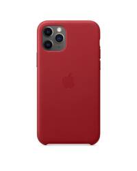 Etui do iPhone 11 Pro Max Apple Leather Case - czerwone - zdjęcie 1