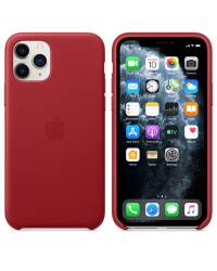 Etui do iPhone 11 Pro Apple Leather Case - czerwone - zdjęcie 3