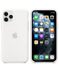 Etui do iPhone 11 Pro Max Apple Silicone Case - białe - zdjęcie 3