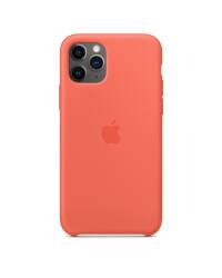 Etui do iPhone 11 Pro Max Apple Silicone Case - pomarańczowe - zdjęcie 1