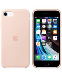 Etui do iPhone 7/8/SE 2020 Apple Silicone Case piaskowy róż - zdjęcie 2