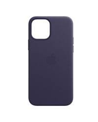 Etui do iPhone 12/12 Pro Apple Leather Case z MagSafe - Fioletowe - zdjęcie 3