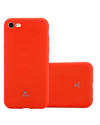 Etui do iPhone SE/8/7 Crong Soft Skin Cover -  Czerwone  - zdjęcie 1