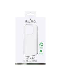 Etui do iPhone 14 Pro PURO ICON 0.3 Nude - Przeźroczyste - zdjęcie 1
