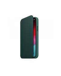 Etui do iPhone Xs Apple Leather Folio - leśna zieleń - zdjęcie 1