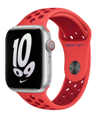 Pasek do Apple Watch 45mm silikonowy Nike+ - czerwony - zdjęcie 2