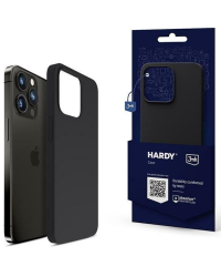 Etui do iPhone 14 Pro Max 3mk Hardy Case - szare/grafitowe  - zdjęcie 1