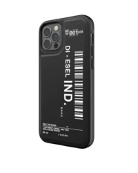 Etui do iPhone 12/12 Pro Diesel Moulded Case Barcode - czarne  - zdjęcie 2