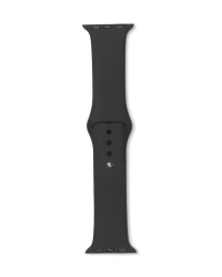 Pasek Apple Watch 38/41mm eStuff Silicone - czarny  - zdjęcie 1