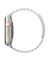 Pasek do Apple Watch 38/40/41 mm UNIQ Revix Reversible - lilac/biały - zdjęcie 4