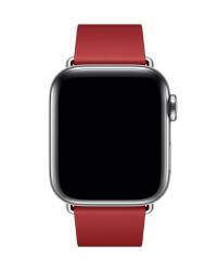 Pasek z klamrą do Apple Watch 38/40/41 mm Apple Modern Buckle (S) - czerwony - zdjęcie 3