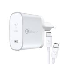 Ładowarka sieciowa Belkin USB-C QC-4 + kabel USB-C - zdjęcie 1