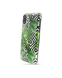 Etui do iPhone X/XS Puro lam Tropical Leaves - zielone - zdjęcie 2