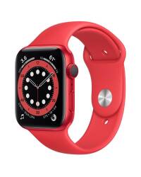 Apple Watch S6 44mm GPS + Cellular Czerwony z paskiem w kolorze czerwonym - zdjęcie 1