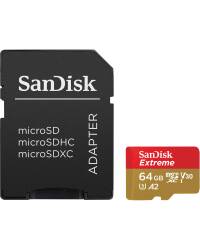 Karta pamięci microSDXC SanDisk Ultra 64GB + SD Adapter - zdjęcie 1