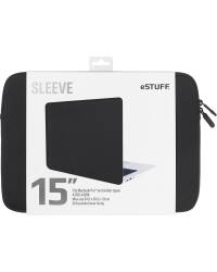 Etui do MacBook Pro 15 eSTUFF Sleeve Fits - czarne  - zdjęcie 1