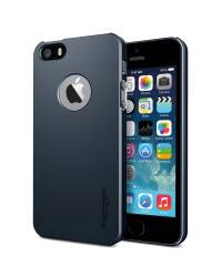 Etui do iPhone 5c Spigen Ultra Fit A Metal Slate - czarne  - zdjęcie 1