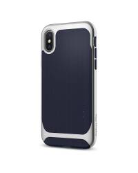 Etui do iPhone X Spigen Neo Hybrid - niebieskie  - zdjęcie 1