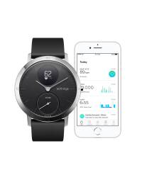 Smartwatch z pomiarem pulsu Withings Steel HR 40mm czarny - zdjęcie 2