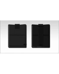 Etui do iPad 2/3/4 Trexta Tryangle Fabric - czarne  - zdjęcie 1