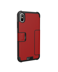 Etui do iPhone Xs Max UAG Metropolis - czerwone - zdjęcie 5