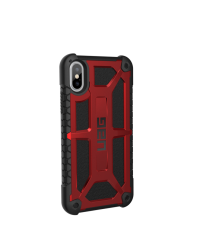 Etui do iPhone X/Xs UAG Monarch - czerwone - zdjęcie 3