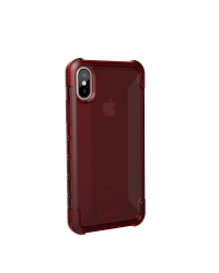 Etui do iPhone X/Xs UAG Plyo - czerwone przeźroczyste - zdjęcie 3