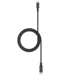 Kabel Mophie Lightning to USB-C w oplocie 1m - Czarny - zdjęcie 2