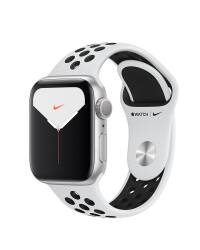 Apple Watch S5 Nike+ 44mm Srebrny z paskiem sportowym Nike w kolorze czystej platyny/czarnym - zdjęcie 1