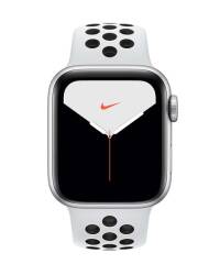 Apple Watch S5 Nike+ 40mm GPS + Cellular Srebrny z paskiem sportowym Nike w kolorze czystej platyny/czarnym - zdjęcie 2