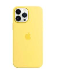 Etui do iPhone 13 Pro Max Apple Silicone Case z MagSafe - Lemon - zdjęcie 1