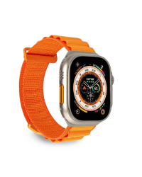 Rzeszów Pasek do Apple Watch 42/44/45mm Puro Extreme nylon - pomarańczowy - zdjęcie 1