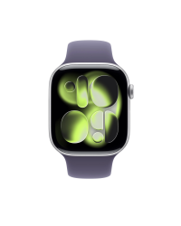 MEV94MP/A Apple Watch S11 46mm aluminium w kolorze srebrnym z paskiem sportowym w kolorze mleczny fiolet S/M RZESZÓW - zdjęcie 2
