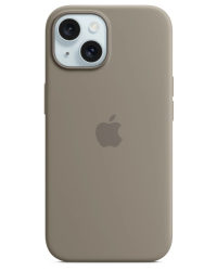 RZESZÓW Apple Etui iPhone 15 Silicone MagSafe - Popielaty brąz MXPG3ZM/A - zdjęcie 1