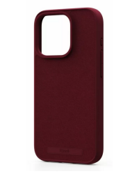 RZESZÓW Etui do iPhone 15 Pro Njord Suede MagSafe - czerwone 8720574622133 - zdjęcie 1