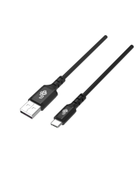 RZESZÓW Kabel USB - USB-C TB 1m silikonowy - czarny AKTBXKUCMISI10B - zdjęcie 1