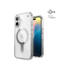 Etui do iPhone 16 Speck Presidio ClickLock MagSafe clear - przezroczyste - zdjęcie 1