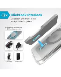 Etui do iPhone 16 Pro Rzeszów Speck Presidio ClickLock MagSafe clear - przezroczyste - zdjęcie 2