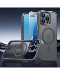 Rzeszów Kraków Etui iPhone 16 Pro Max ESR Classic Pro Set Halolock MagSafe Frosted grey - zdjęcie 2