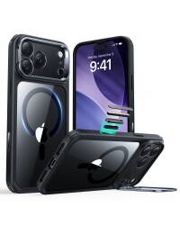 Etui do iPhone 17 Pro Max ESR Classic Hybrid Kickstand MagSafe Clear black - zdjęcie 1