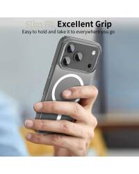 5906302319473 Etui do iPhone 17 Pro Tech-Protect Flexair Hybrid MagSage clear - przezroczyste Warszawa - zdjęcie 4