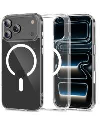 5906302319640 Etui do iPhone 17 Pro Max Tech-Protect Flexair Hybrid CC MagSage clear Kraków - zdjęcie 2