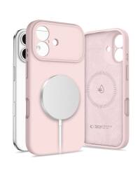 Etui do iPhone 17 Tech-Protect Silicone MagSafe pink pearl - zdjęcie 1